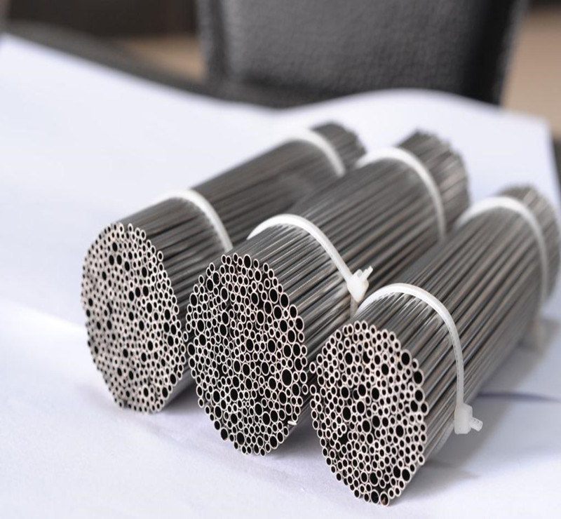 Titanium capillary tube