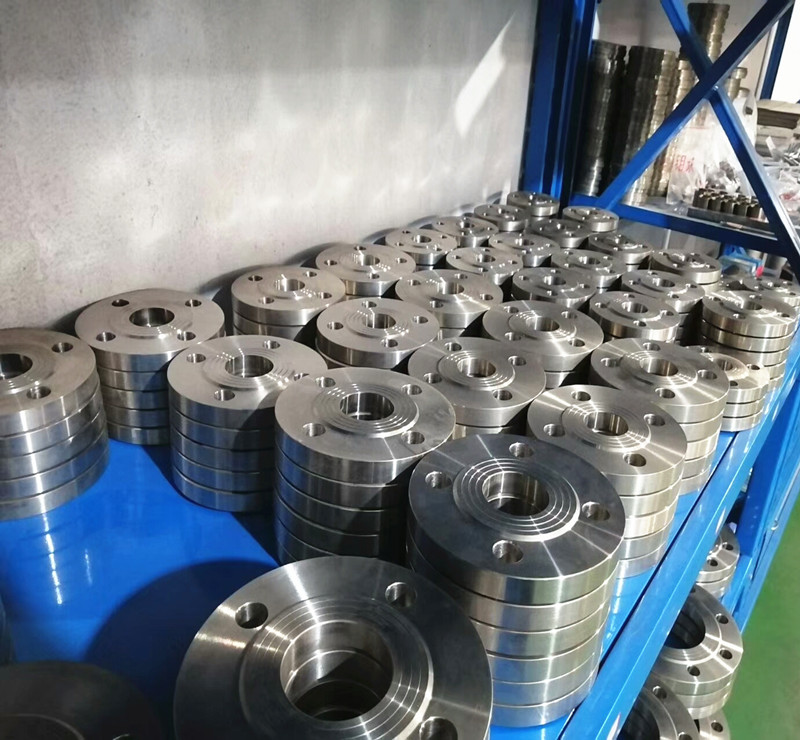 Titanium flange