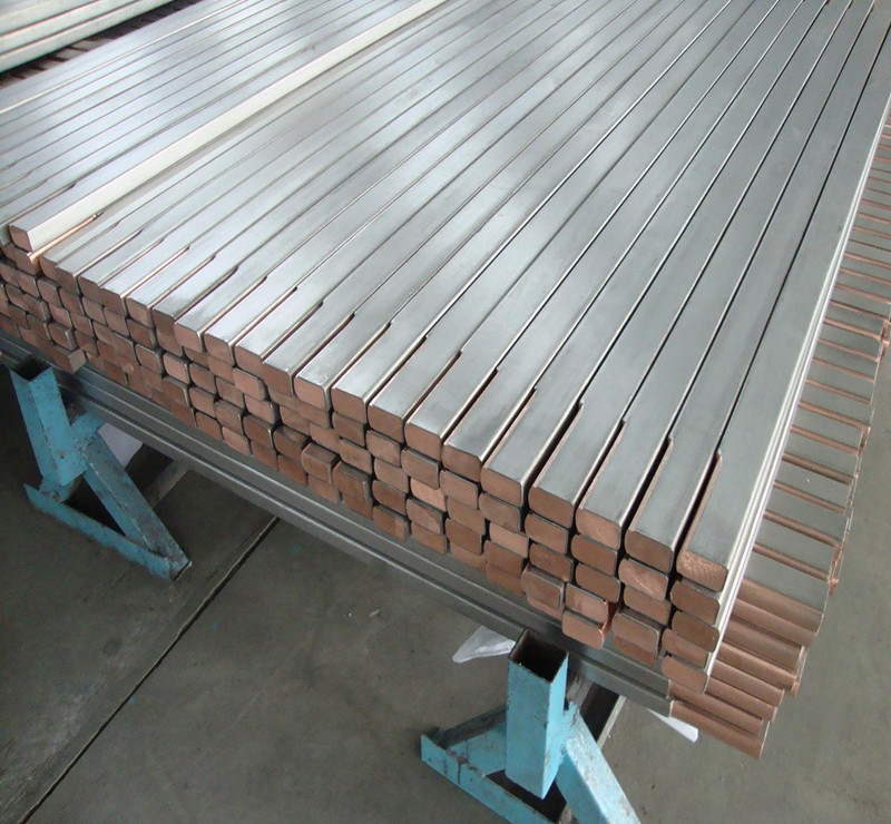 Titanium clad copper