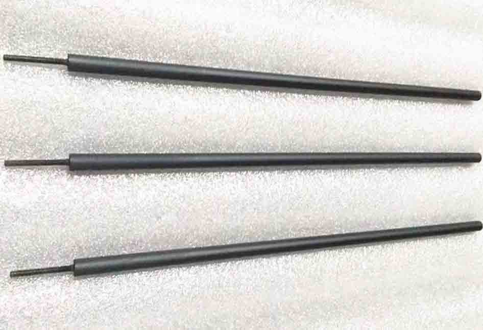 Iridium-tantalum coated titanium anode rod for chromium electroplating